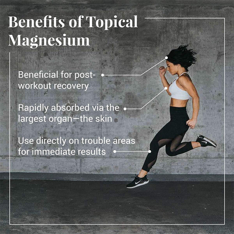 Magnesium Oil Body Spray 237ml — Muscle Comfort & Recovery Mist — product photo 2