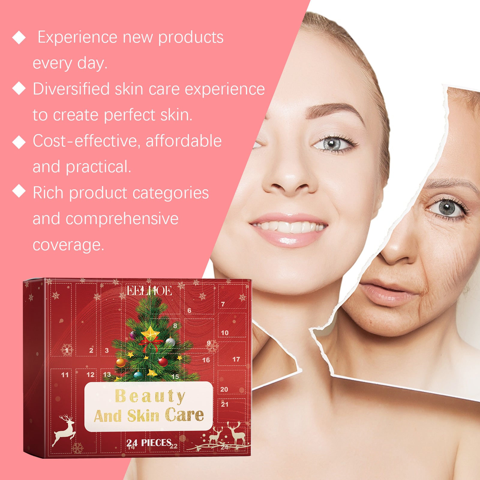 24-Day Beauty Surprise Box — Skincare Discovery Calendar — product photo 5