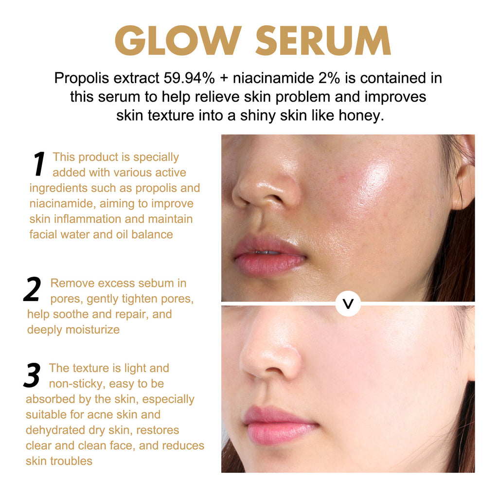 Propolis & Niacinamide Face Serum — Brightening Even-Tone Skincare — product photo 2
