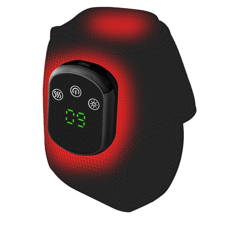 Heated Foot & Ankle Massager — Vibrating Warm Compress Wellness Device — product photo 6