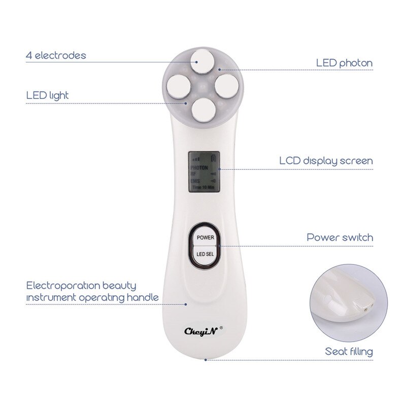 RF Skin Rejuvenation Device — Radio Frequency Firming Beauty Device — product photo 2