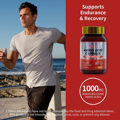 Amino Acid Capsules — Daily Beauty & Wellness Support Supplement — product photo 2