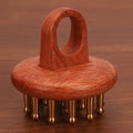Copper Wood Therapy Massage Comb — Meridian Gua Sha Scalp & Body Tool — product photo 7