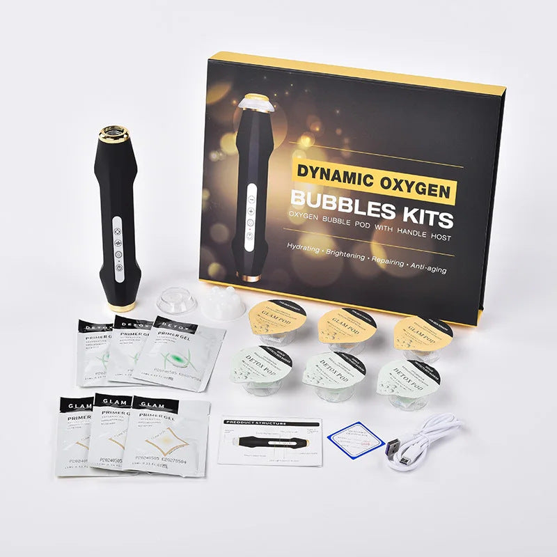 Oxygen Bubble Facial Device — Hydra-Cleansing Skin Renewal System — product photo 3