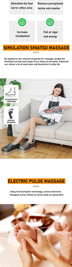Acupoint Massage Slippers — Reflexology Sole Stimulation Shoes — product photo 12