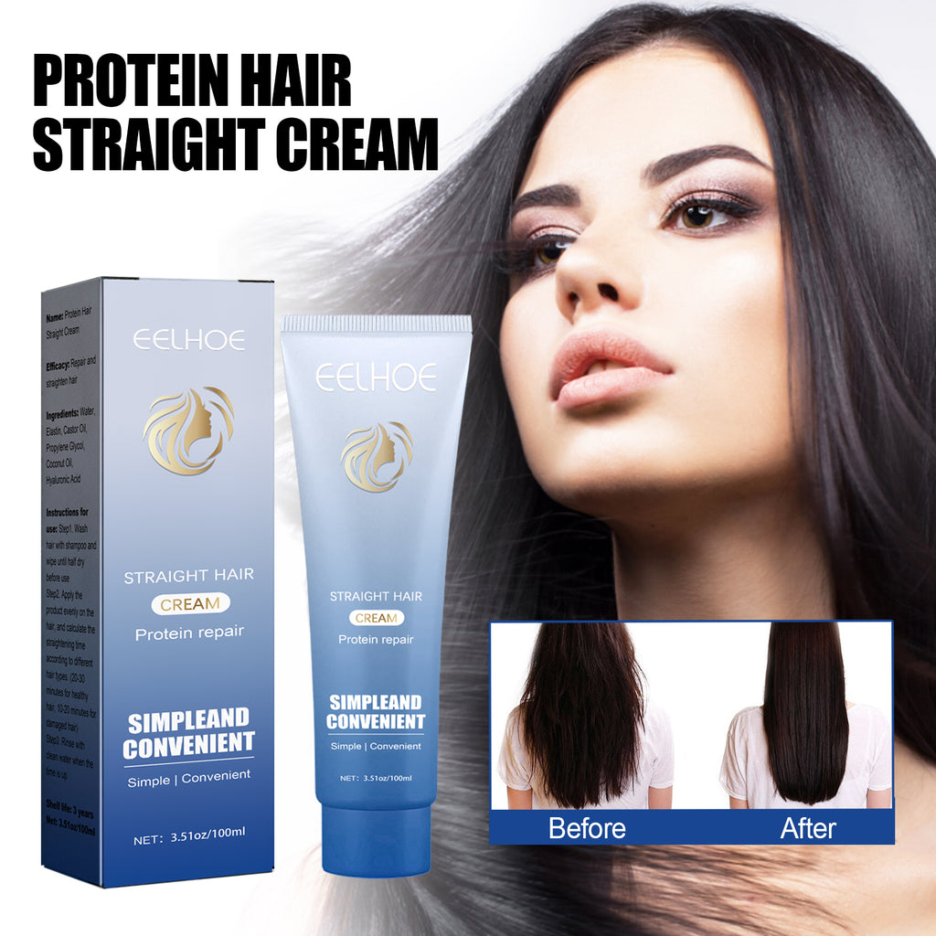 EELHOE Protein Hair Straightening Cream — Smooth & Nourish Frizzy Hair — product photo 3