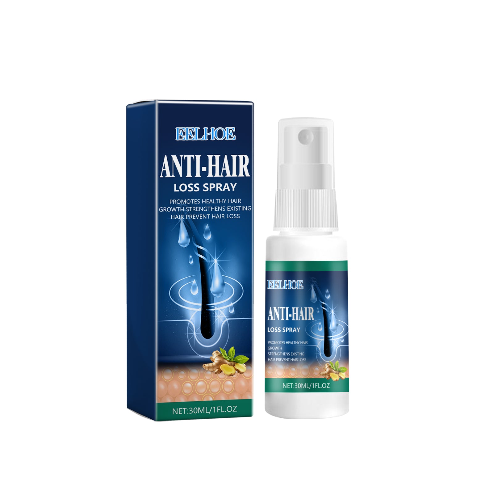 Strong Hair Protect Spray — Nourishing Care Against Visible Shedding — product photo 1