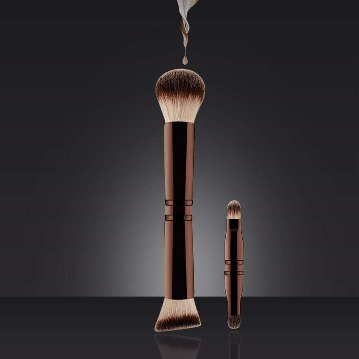 4-in-1 Hidden Makeup Brush — Powder & Blush Multi-Head Makeup Tool — product photo 1
