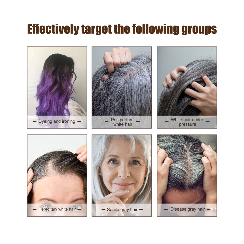 Black Hair Restore Essence — Scalp Massage Lotion for Rich, Dark Hair (30/60ml) — product photo 2