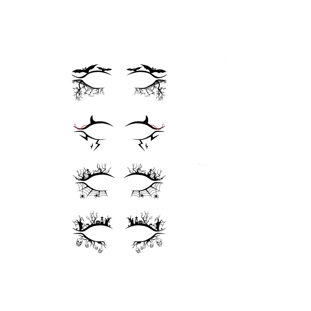 Halloween Graphic Eyeliner Stick Set — Bat & Spider Party Makeup — product photo 8