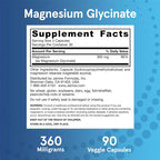 Magnesium Glycinate Daily Capsules — Calm & Balance Supplement — product photo 4