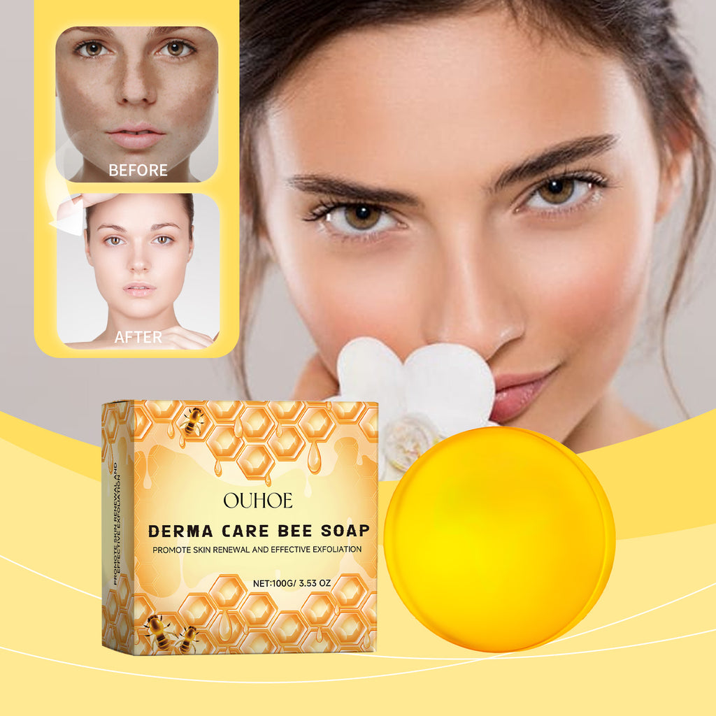 Honey & Propolis Cleansing Soap — Moisturizing Body & Face Bar — product photo 2