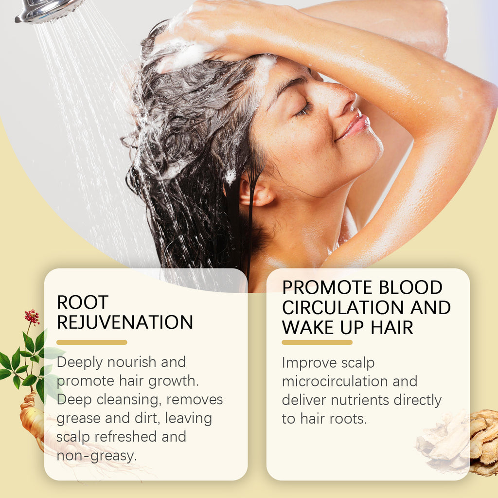 Dark Hair Nourishing Shampoo — Smoothing Root-to-Tip Cleanser — product photo 4
