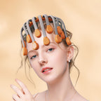 Red Light Octopus Scalp Massager Pro — Multi-Head Vibration & Sound Therapy