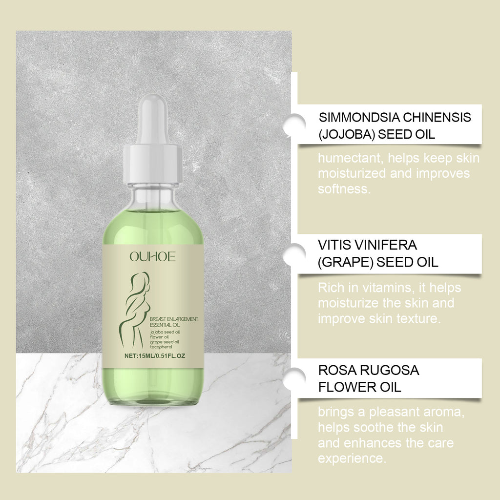 Firming Bust Care Essential Oil — Daily Massage Beauty Oil — product photo 5
