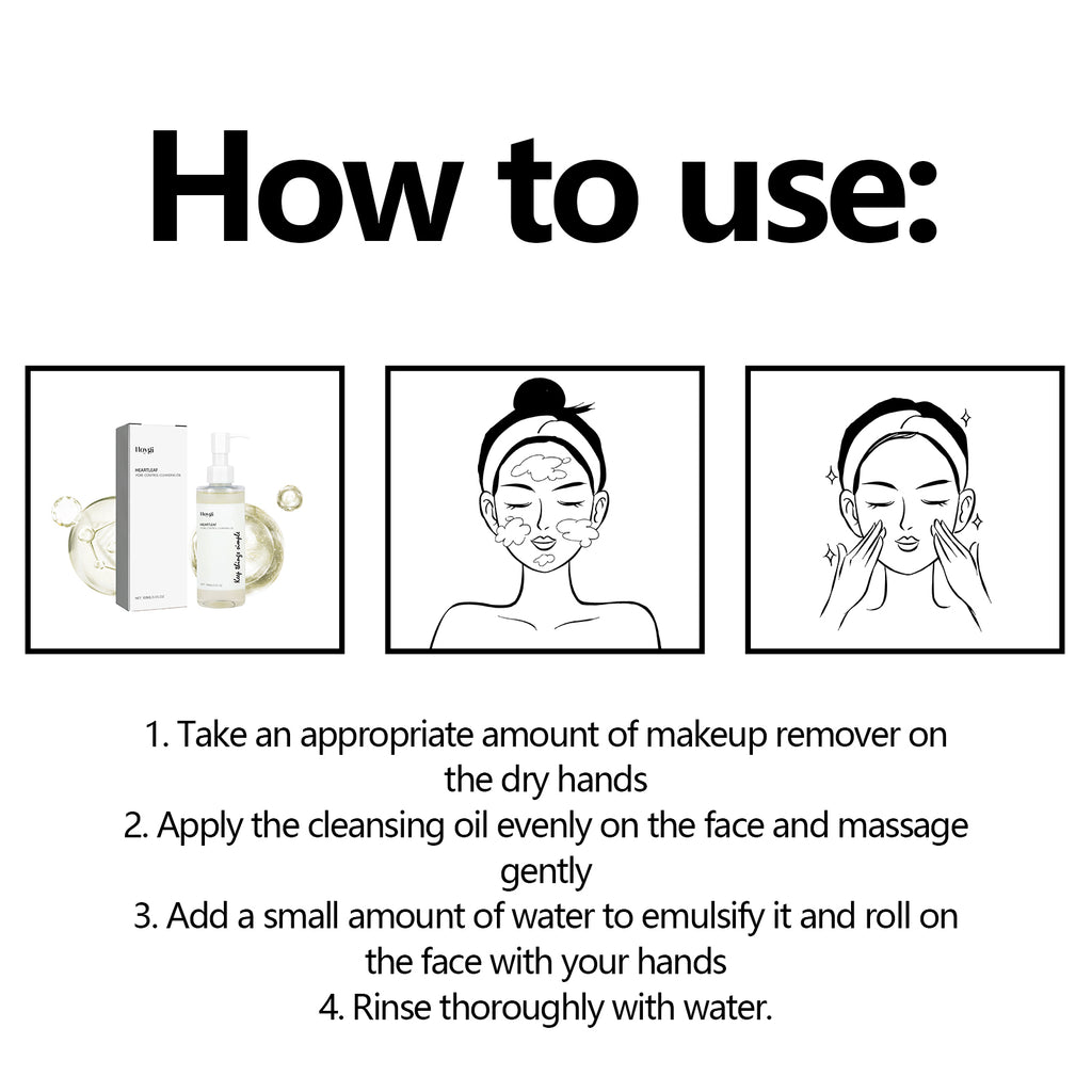 Pore-Control Cleansing Oil — Gentle Makeup-Melting Deep Cleanse Skincare