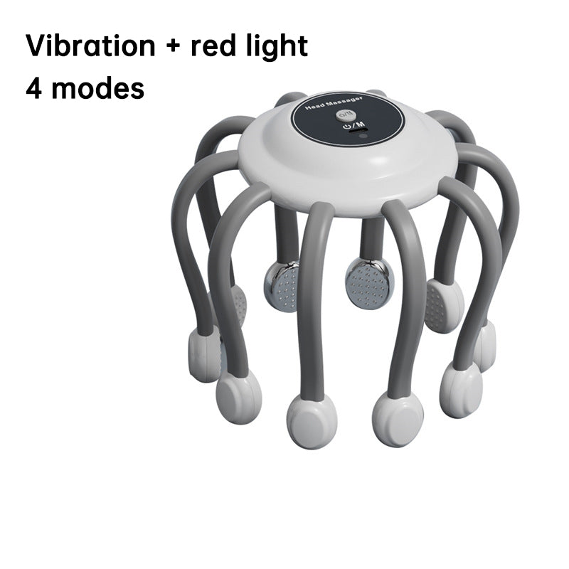 Electric Octopus Head Massager — Scalp Relaxation & Sleep-Ease Device — product photo 6