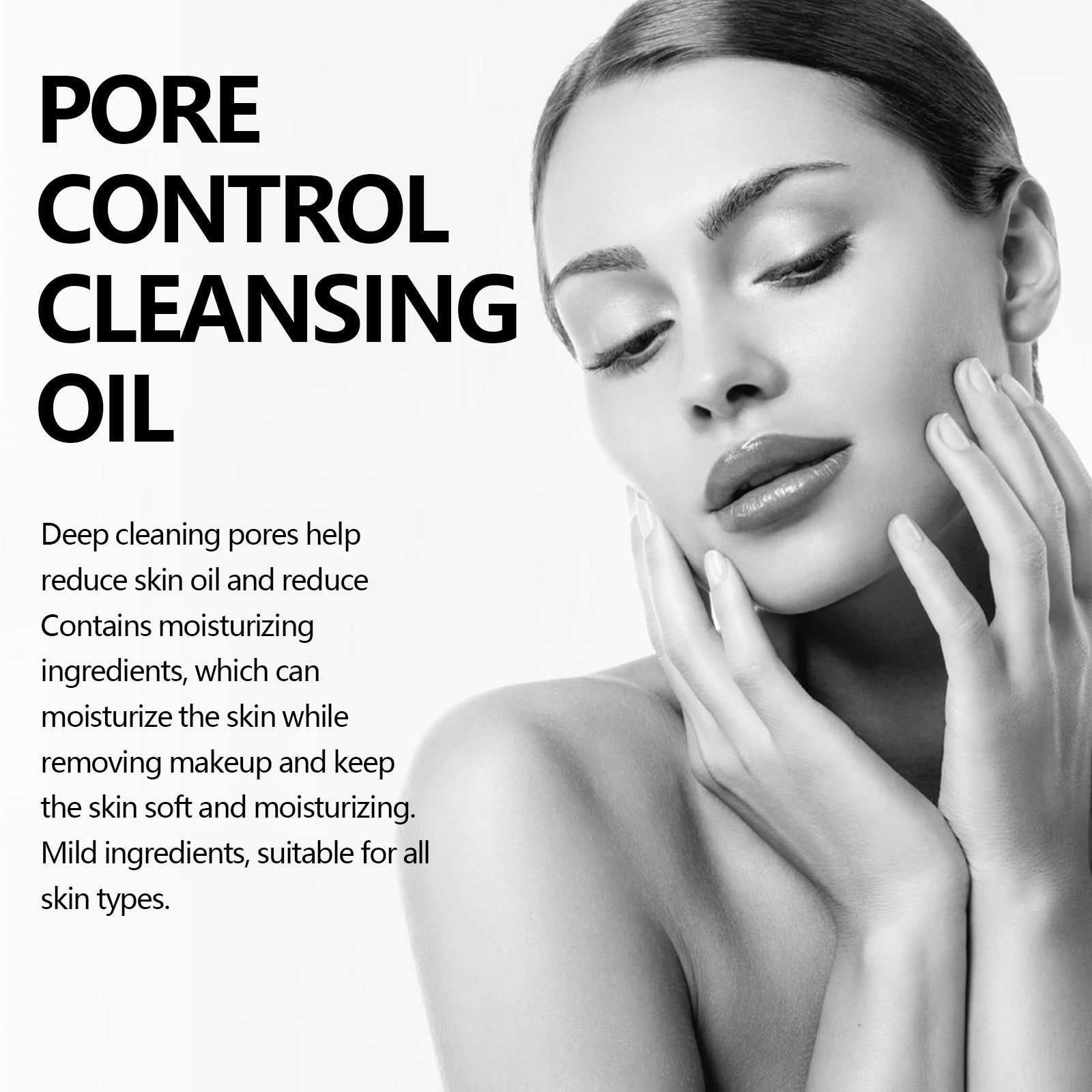 Pore-Control Cleansing Oil — Gentle Makeup-Melting Deep Cleanse Skincare