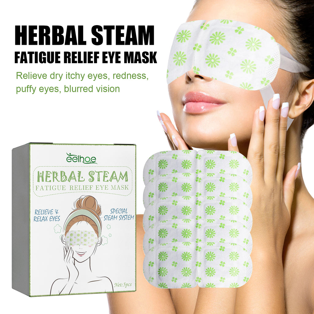 Herbal Steam Eye Mask — Warming Compress for Tired, Strained Eyes — product photo 3