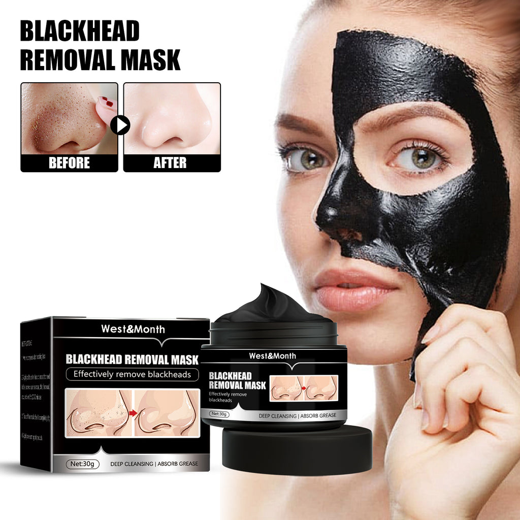 Charcoal Peel-Off Blackhead Mask — Deep-Cleansing Pore-Clearing Skincare