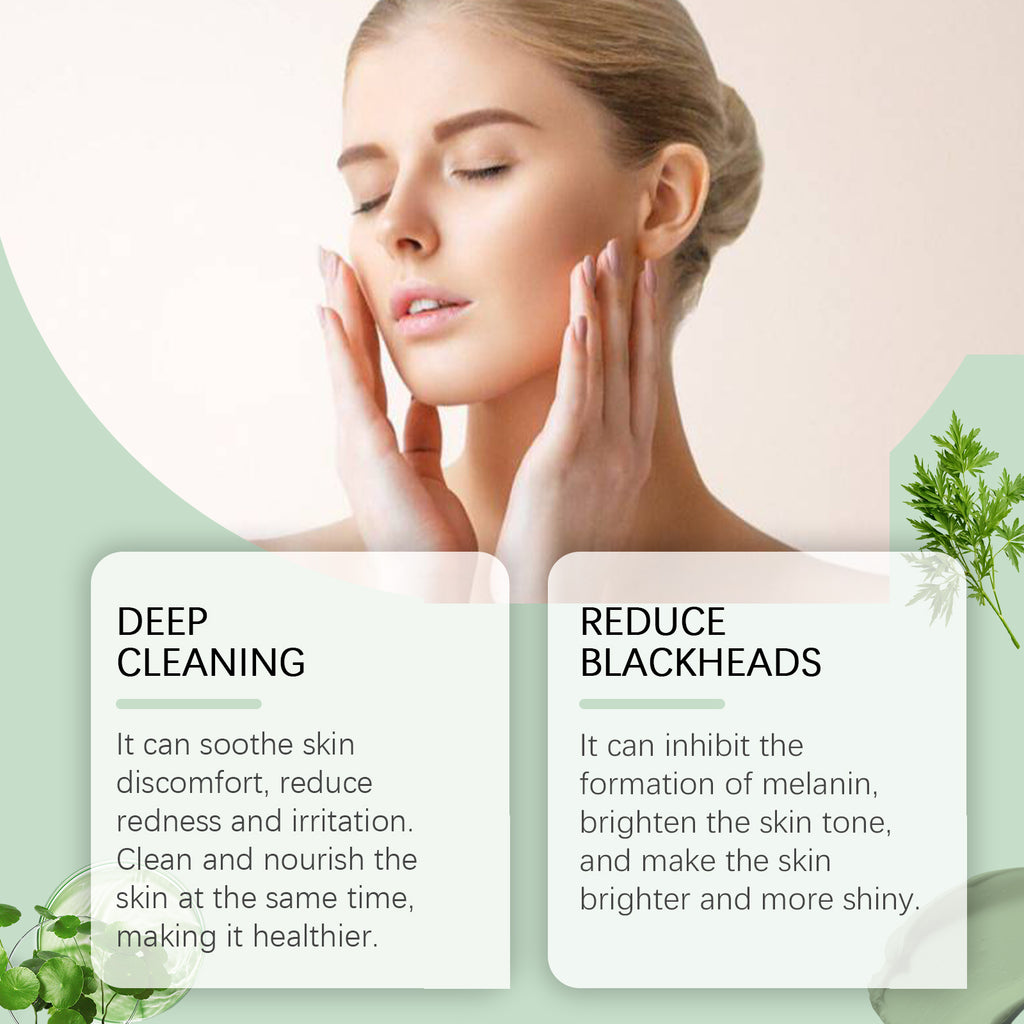 Mugwort Blackhead Mud Mask — Pore-Purifying Cleansing Skincare