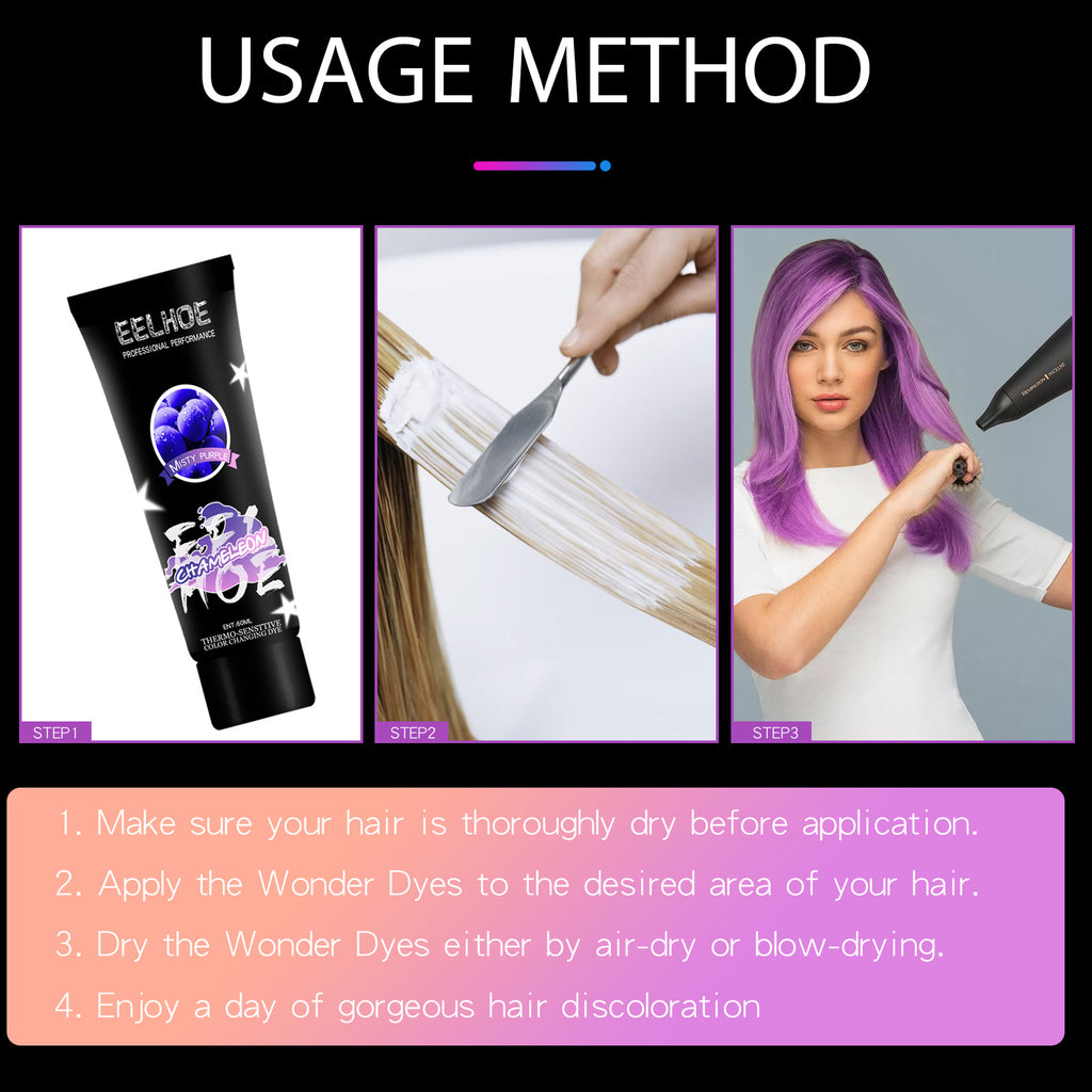 Gradient Colour Conditioner — Damage-Free Temporary Hair Tint (4 Shades) — product photo 5