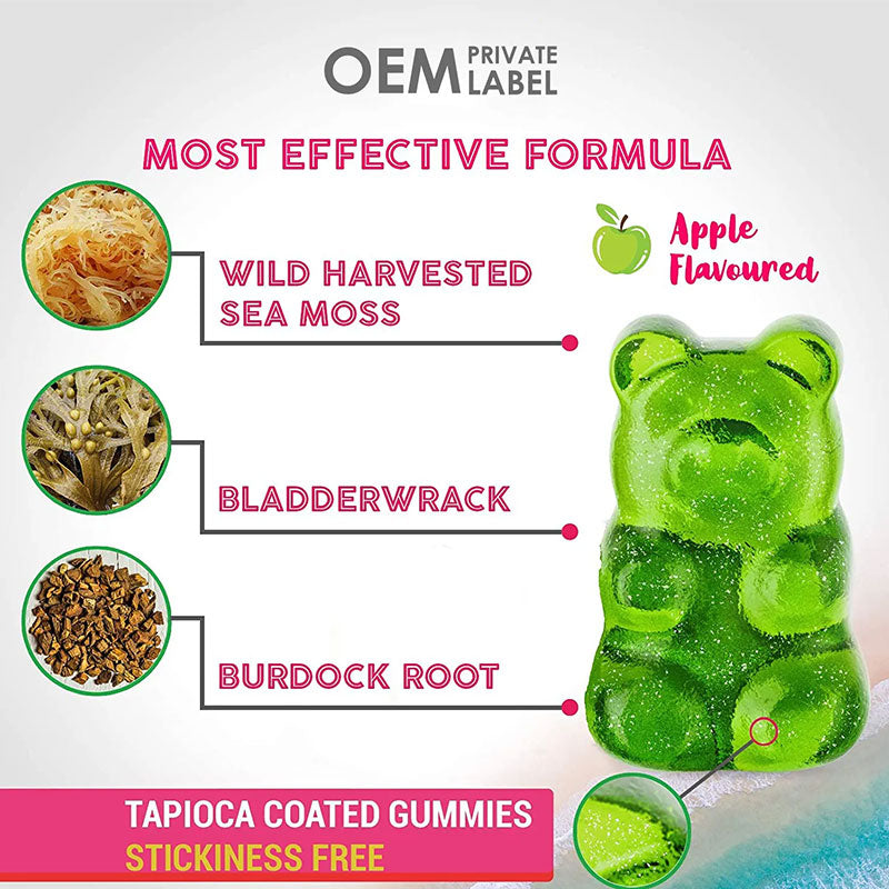 Sea Moss Vitamin Gummies — Daily Ocean Mineral Support 60ct — product photo 5