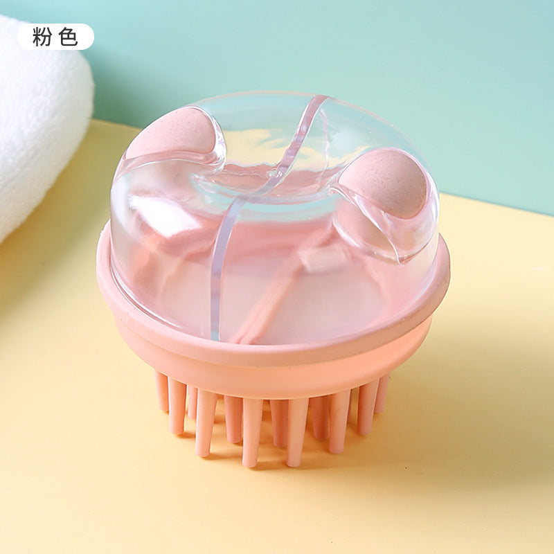 Scalp Massage Shampoo Brush — Deep-Cleansing Hair Wash Tool