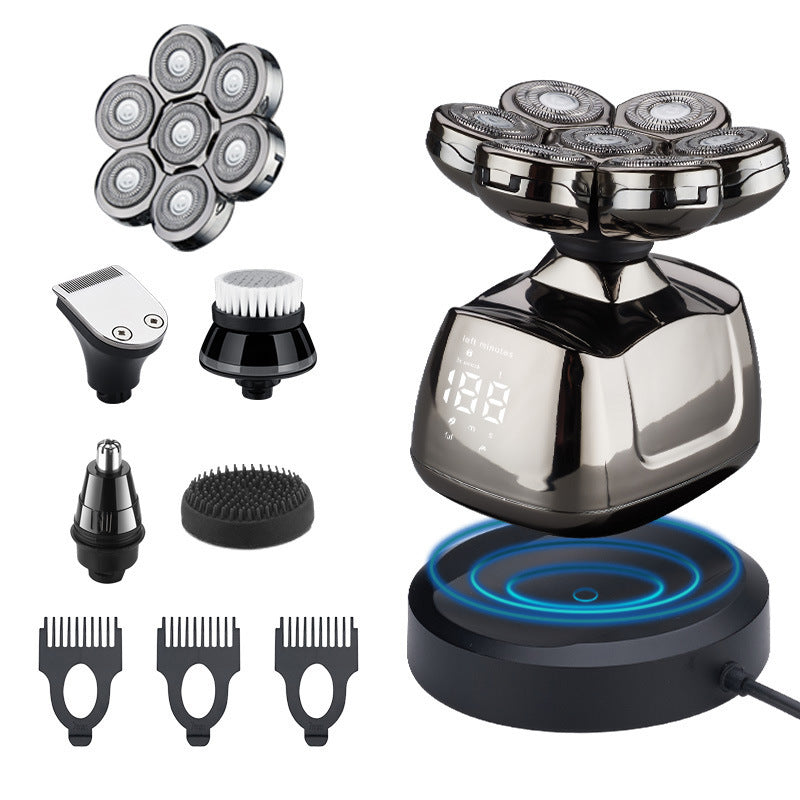 USB Waterproof Electric Shaver — Portable Rechargeable Grooming Device — product photo 1