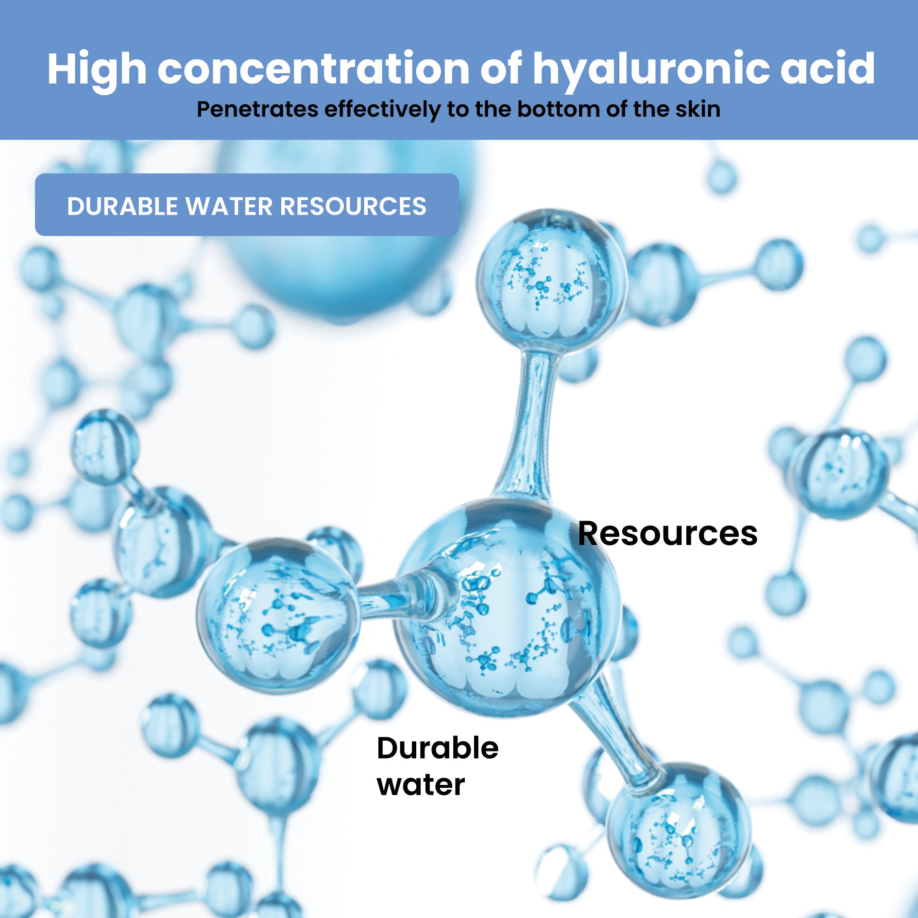 Hyaluronic Acid Firming Serum — Smoothing Hydrating Face Skincare — product photo 6