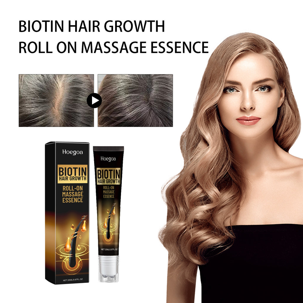 Biotin Scalp Roll-On Serum — Nourishing Root Care for Fuller-Looking Hair — product photo 1