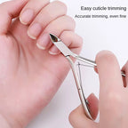 Angled Cuticle Clippers — Precision Hangnail & Cuticle Trimmer Beauty Tool — product photo 1