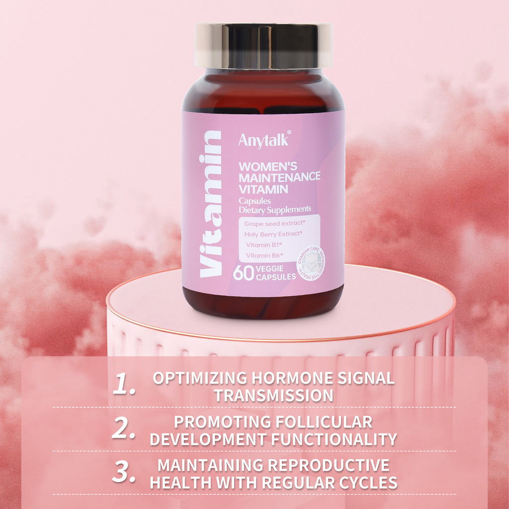 Women's Beauty Vitamin Capsules — Skin-First Daily Nutrition 60ct — product photo 3