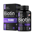 Vitamin B Complex + Biotin Capsules — Energy & Beauty Support 60ct — product photo 1