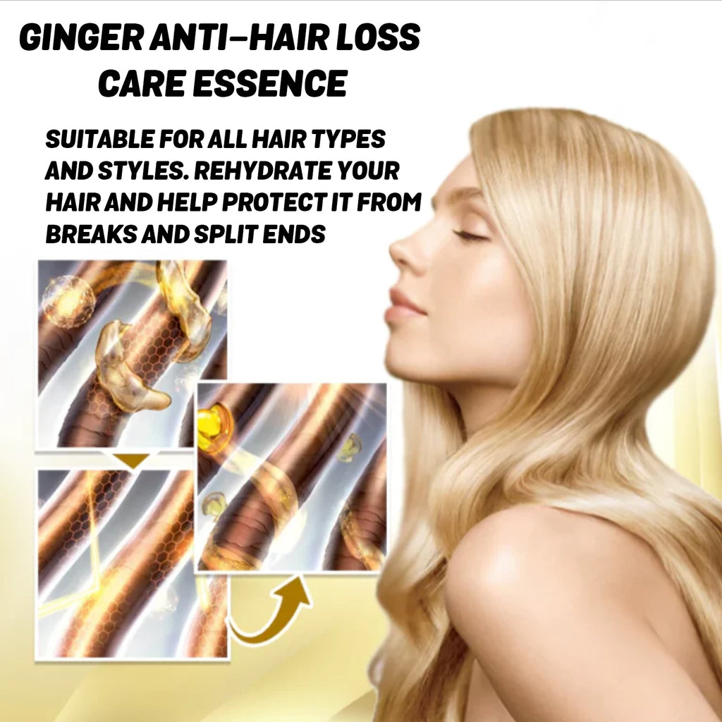 Ginger Firming Hair Essence — Smooth Repair for Rough, Dry Hair — product photo 4