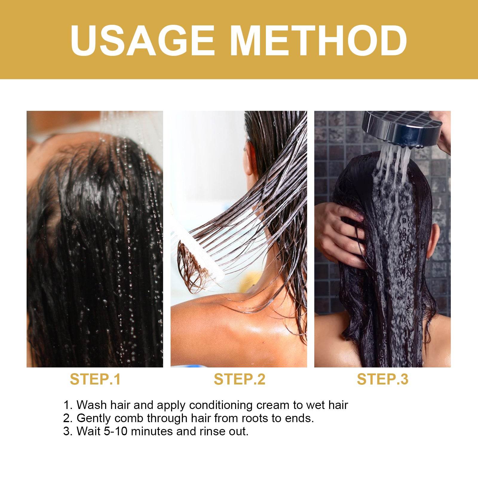Flexible Thick Hair Cream — Softening Moisture Repair Styler — product photo 4