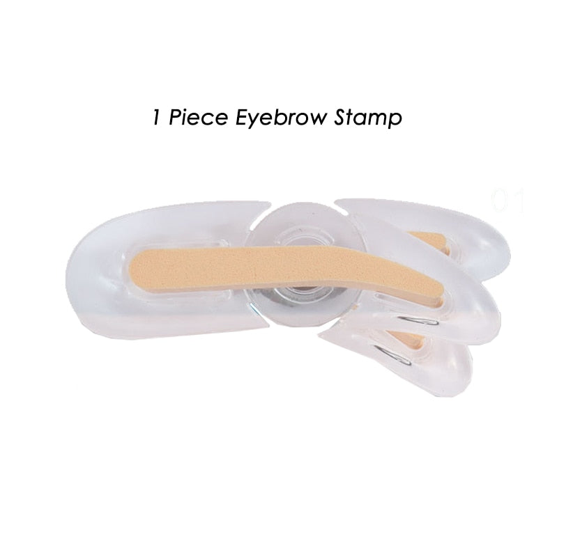Signature Brow Stamp Kit — Dual-Shade Sculpting Powder for Natural-Looking Brows