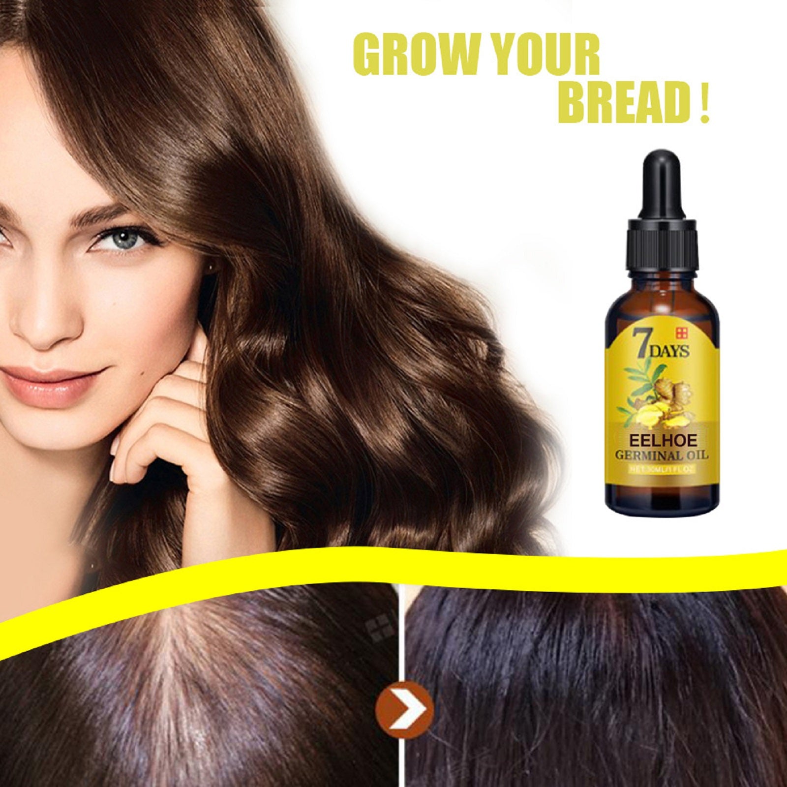 Ginger Hair Stabilizing Solution — Nourishing Anti-Breakage Care (3 Sizes) — product photo 5