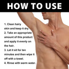 Men's Hair Removal Cream — Smooth Body Grooming for Chest, Back & Legs — product photo 4
