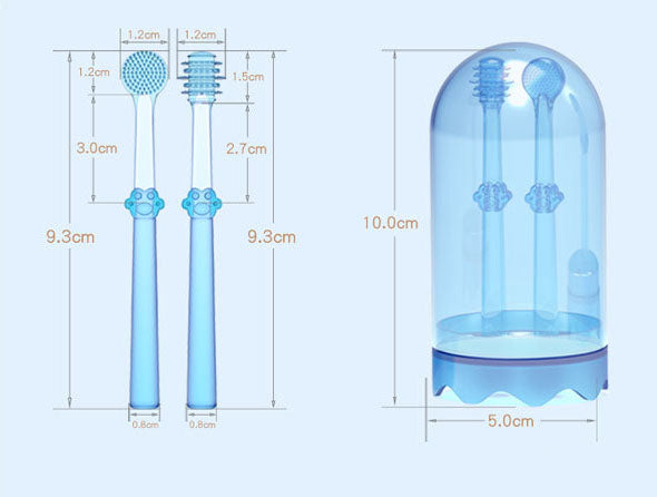 Baby Silicone Finger Toothbrush — Gentle Infant Oral & Tongue Care — product photo 3