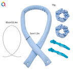 Heatless Curling Band — No-Heat Overnight Big-Wave Hair Curler