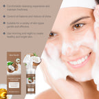 Coconut Foam Facial Cleanser — Gentle Pore-Refining Skincare Wash — product photo 1