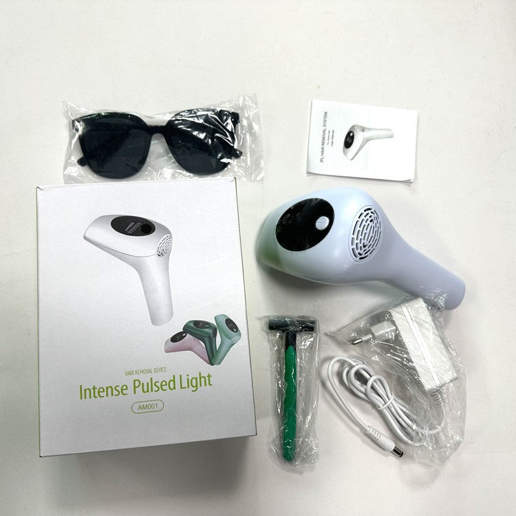 IPL Hair Removal Handset — Painless At-Home Device with LCD Display — product photo 2