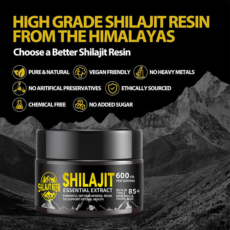 Concentrated Shilajit Resin — Mineral-Rich Daily Wellness Supplement — product photo 2