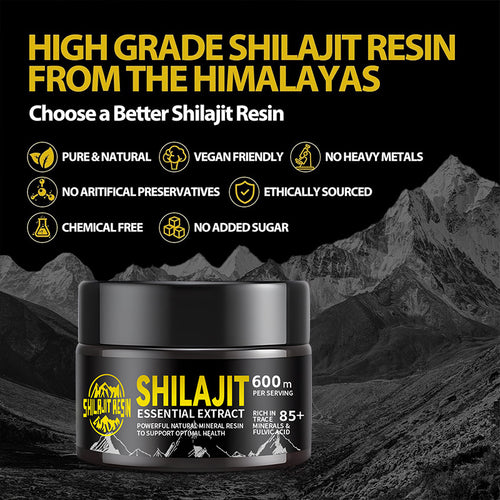 Concentrated Shilajit Resin — Mineral-Rich Daily Wellness Supplement — product photo 2