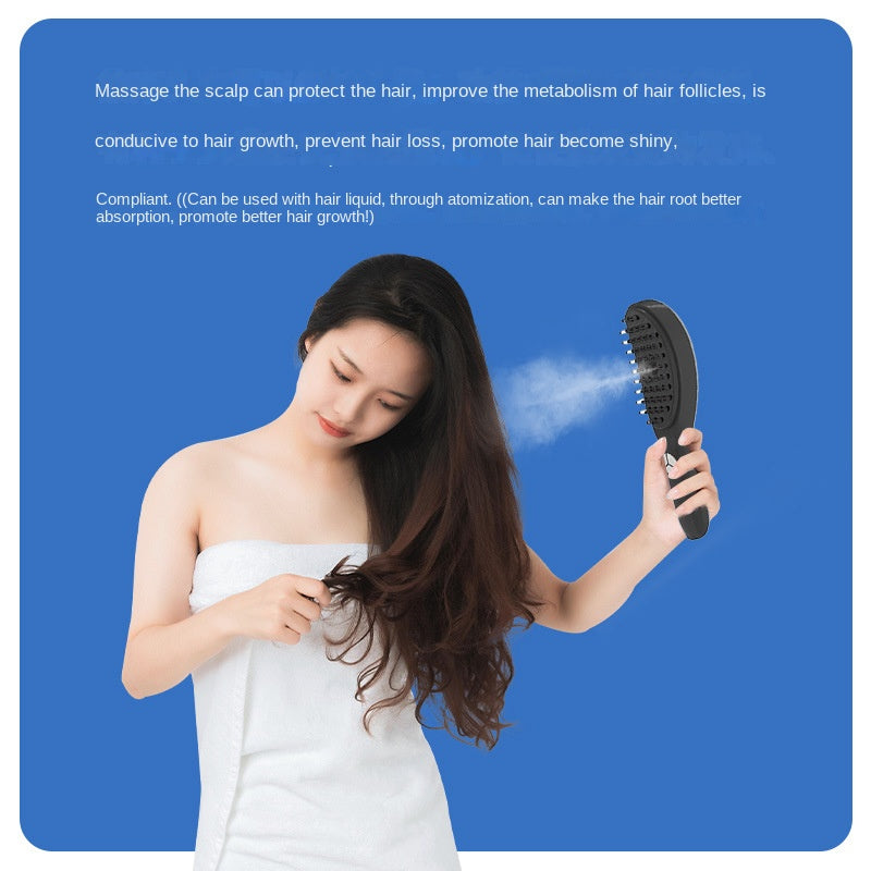 Nano Mist Scalp Care Comb — Red & Blue Light Scalp Massage Beauty Device — product photo 4
