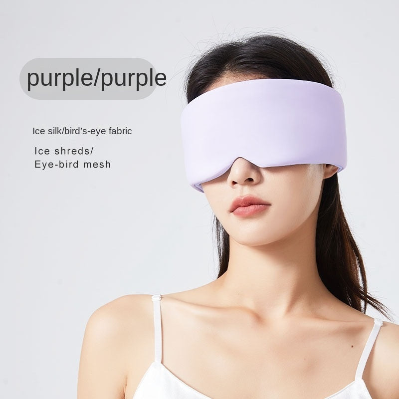 Blackout Sleep Eye Mask — Soft Plush Contoured Rest & Travel Mask — product photo 6