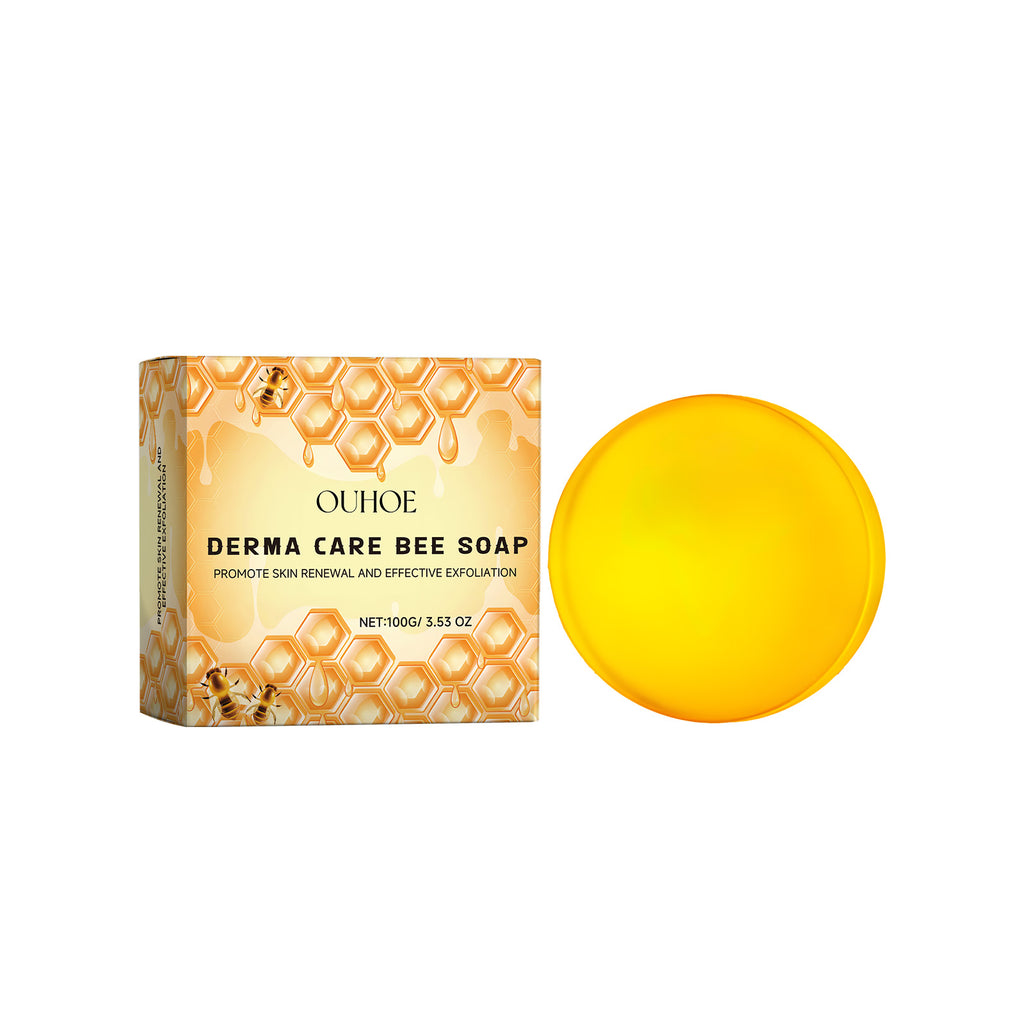 Honey & Propolis Cleansing Soap — Moisturizing Body & Face Bar — product photo 1
