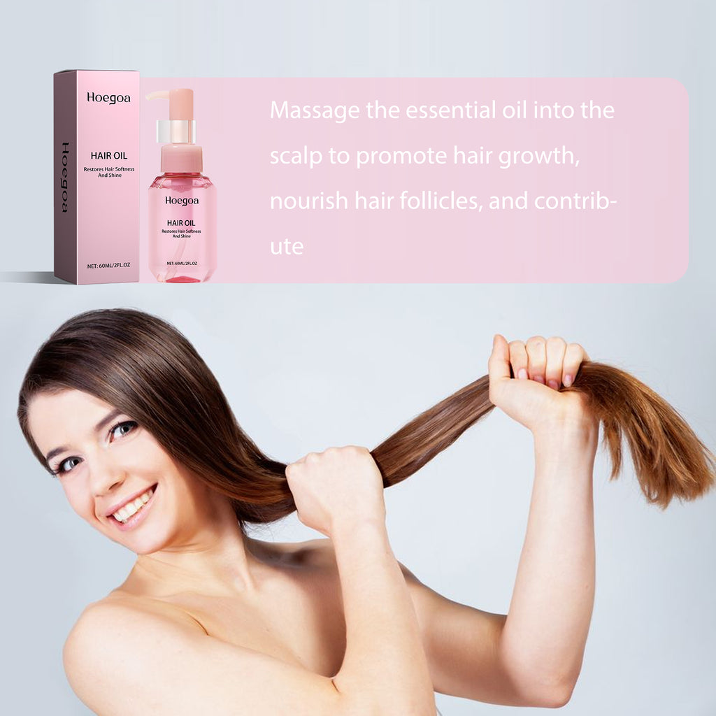 Smoothing Dense Hair Essential Oil — Split-End & Fluff Control — product photo 3