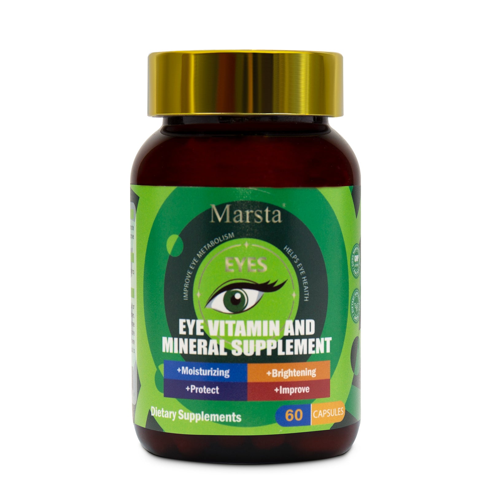 Lutein Eye Support Supplement — Vitamins & Minerals Capsules — product photo 2